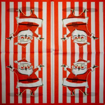 NW-164 Weihnachtsmann - 3-lagig - Design Design - Becky Denny